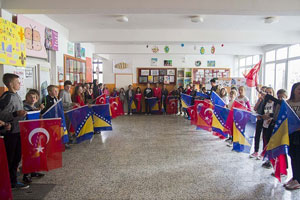 Rize Belediyesi'nden Bosna'ya Türkçe Sınıfı