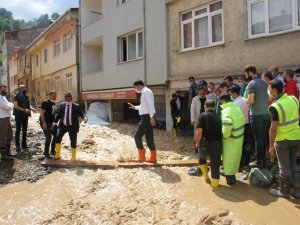 Çevre Ve Şehircilik Bakanı Murat Kurum Dereli İlçesinde İncelemelerde Bulundu