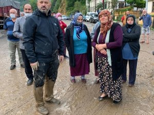 Milletvekili Hasan Turan’da Afet Bölgesine Giderken Mahsur Kaldı