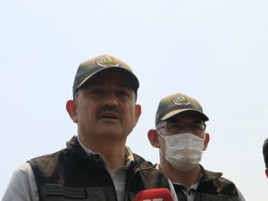 Bakan Pakdemirli: “Yangın Kontrol Altında Değil Ama İyiye Doğru Gözlemlerimiz Mümkün”