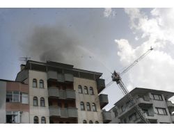 Trabzon’da Yangın Paniği Paniği