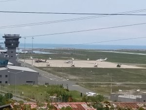 Cumhurbaşkanı Erdoğan Ordu-Giresun Havalimanı’na İniş Yaptı