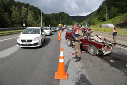 Bolu Dağı'nda Trafik Kazası 1 Ölü, 2 Yaralı