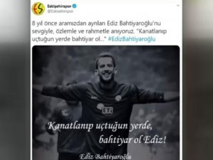 Eskişehirspor’dan Ediz Bahtiyaroğlu Paylaşımı