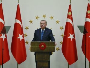Cumhurbaşkanı Erdoğan, Ab Konseyi Başkanı Charles Michel İle Görüştü