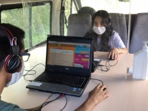Mobil Eba Destek Aracı Giresun Yollarında