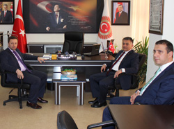 Vali Yazıcı'dan İlk Ziyaret İl Genel Meclisi Başkanı Avcı'ya