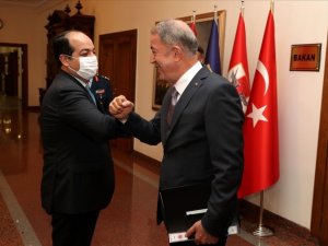 Bakan Akar, Libya Ulusal Mutabakat Hükümeti Başkanlık Konseyi Başkan Yardımcısı İle Görüştü
