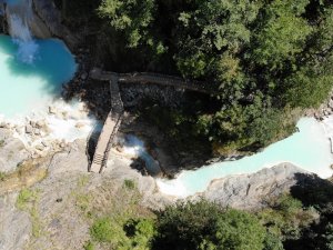 Mavi Göl Ziyaretçilerini Bekliyor