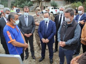 İçişleri Bakan Yardımcısı İsmail Çataklı Giresun’da İncelemelerde Bulundu