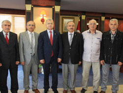 Kızılay Rize Şubesi'nden Başkan Kasap'a Ziyaret