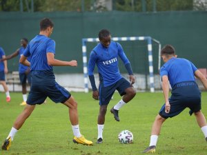 Trabzonspor’da Moralli Antrenman