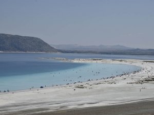 Salda Gölü’nün Beyaz Adalar Bölgesine Girilmeyecek