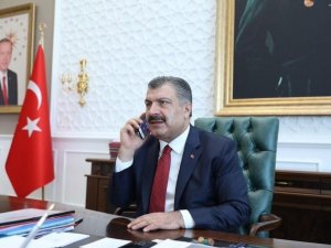 Bakan Koca Azeri Mevkidaşı İle Görüştü
