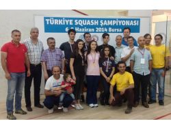 Squash Türkiye Şampiyonası Sona Erdi