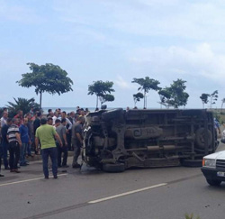 Trabzon'da zincirleme trafik kazası 11 yaralı