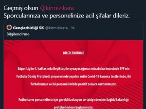 Sivasspor’dan Gençlerbirliği’ne Geçmiş Olsun Mesajı