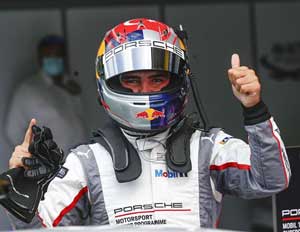 Ayhancan Güven, Porsche Carrera Kupası Fransa'da iki kez podyuma çıktı