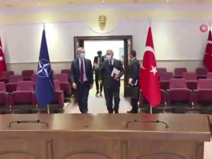 Akar, Nato Genel Sekreteri Jens Stoltenberg İle Görüştü