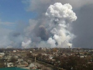 Rusya’da Mühimmat Deposunda Patlama