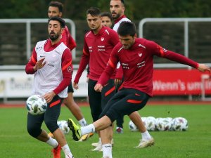 A Milli Takım, Almanya’daki Son Antrenmanını Yaptı