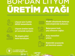 Bakan Dönmez: “Yerli Lityum Üretimi Yıl Sonunda Başlayacak”