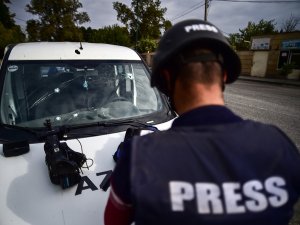 Ermenistan Ordusu Terter’de Gazetecileri Hedef Aldı