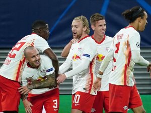 Uefa Şampiyonlar Ligi: Red Bull Leipzig: 2 - M.başakşehir: 0 (İlk Yarı)