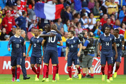 Fransa-Honduras maçında bir ilk gerçekleşti