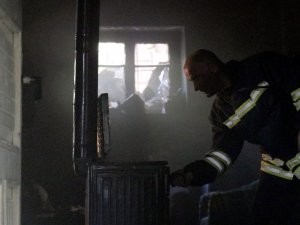 Gümüşhane’de Afgan Mültecilerin Kaldığı Evde Yangın