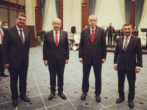 Milletvekili Erbaş, Erdoğan Ve Tatar İle Cumhurbaşkanlığı Külliyesi’nde