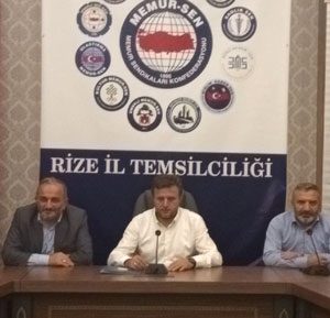 Memur-Sen Rize'den Fransa Cumhurbaşkanı Macron'a Tepki