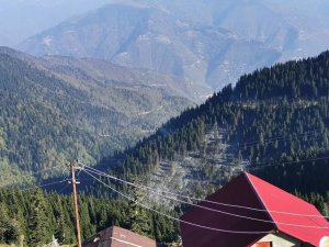 Kürtün’deki Yangınlara Müdahale Devam Ediyor