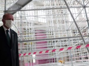 Cumhurbaşkanı Erdoğan Taksim Camii Ve Akm’de İnceleme Yaptı