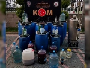 Giresun’da Bin 60 Litre Sahte İçki Ele Geçirildi