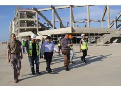 Akyazı Stadyumu’nun İnşaatında Yüzde 35-40 Fiziki Gerçekleşme Sağlandı
