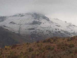 Sivas’a Mevsimin İlk Karı Yağdı