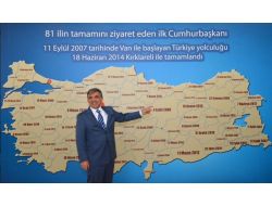 Cumhurbaşkanı Gül, 81 İli Ziyaret Eden İlk Cumhurbaşkanı Oldu