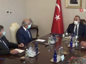 Bakan Çavuşoğlu, Abd Özel Temsilcisi Halilzad İle Bir Araya Geldi