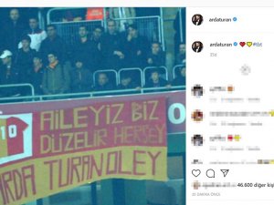Arda Turan’dan Galatasaray Paylaşımı