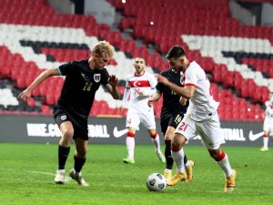 U21 Avrupa Şampiyonası: Türkiye: 0 - Avusturya: 1 (İlk Yarı)