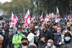 Gürcistan’da Muhalefetin Protestoları Devam Ediyor