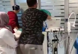 Cebeci Hastanesi’nde Skandal Görüntü: Sağlık Çalışanları Yine Barikat Kurdu
