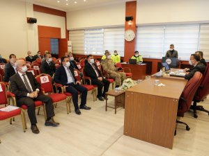 Gümüşhane’de Kış Trafik Güvenliği Toplantısı Yapıldı