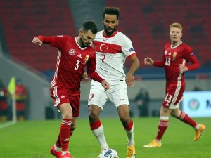 Uefa Uluslar Ligi: Macaristan: 0 - Türkiye: 0 (İlk Yarı)