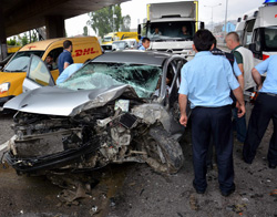 Trabzon'da trafik kazası 1 ölü