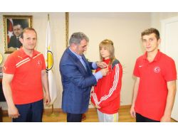 Köktaş'tan Merve Yazıcı’ya Altın