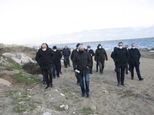 İznik Gölü’ndeki Çekilme İnceleniyor