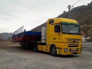 Baraj Dubasının Trabzon’dan Adana’ya 750 Km’lik Zorlu Yolculuğu