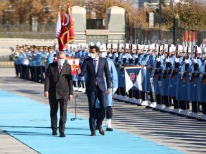 Cumhurbaşkanı Erdoğan, Katar Emiri Al Sani’yi Resmi Tören İle Karşıladı